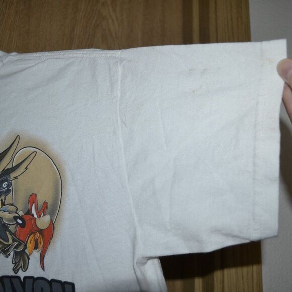 Harley Davidson Looney Toons Grand Canyon Arizona Graphic Draffy Duck T-shirt - Picture 4 of 16